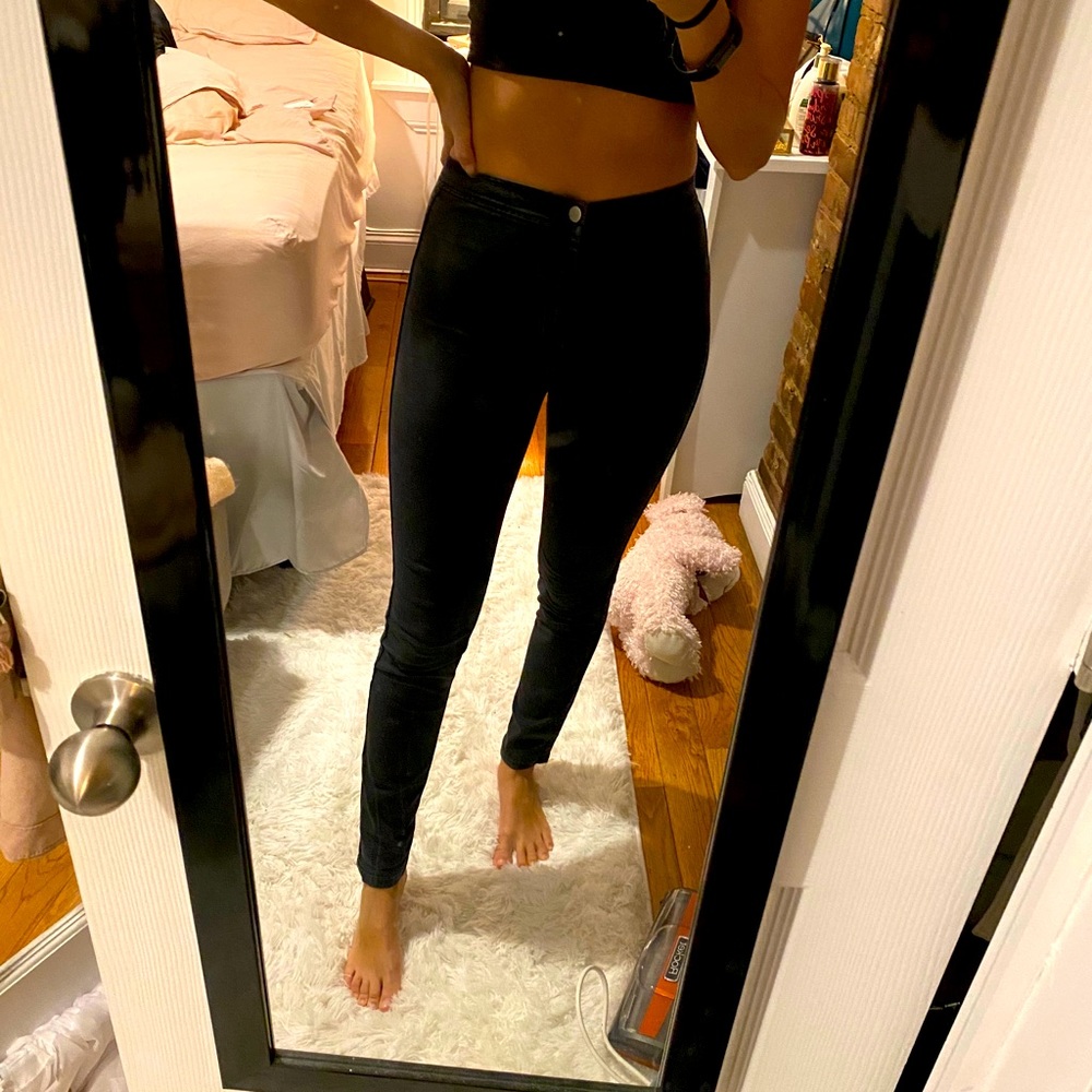 American apparel high rise easy Jean  skinny jean